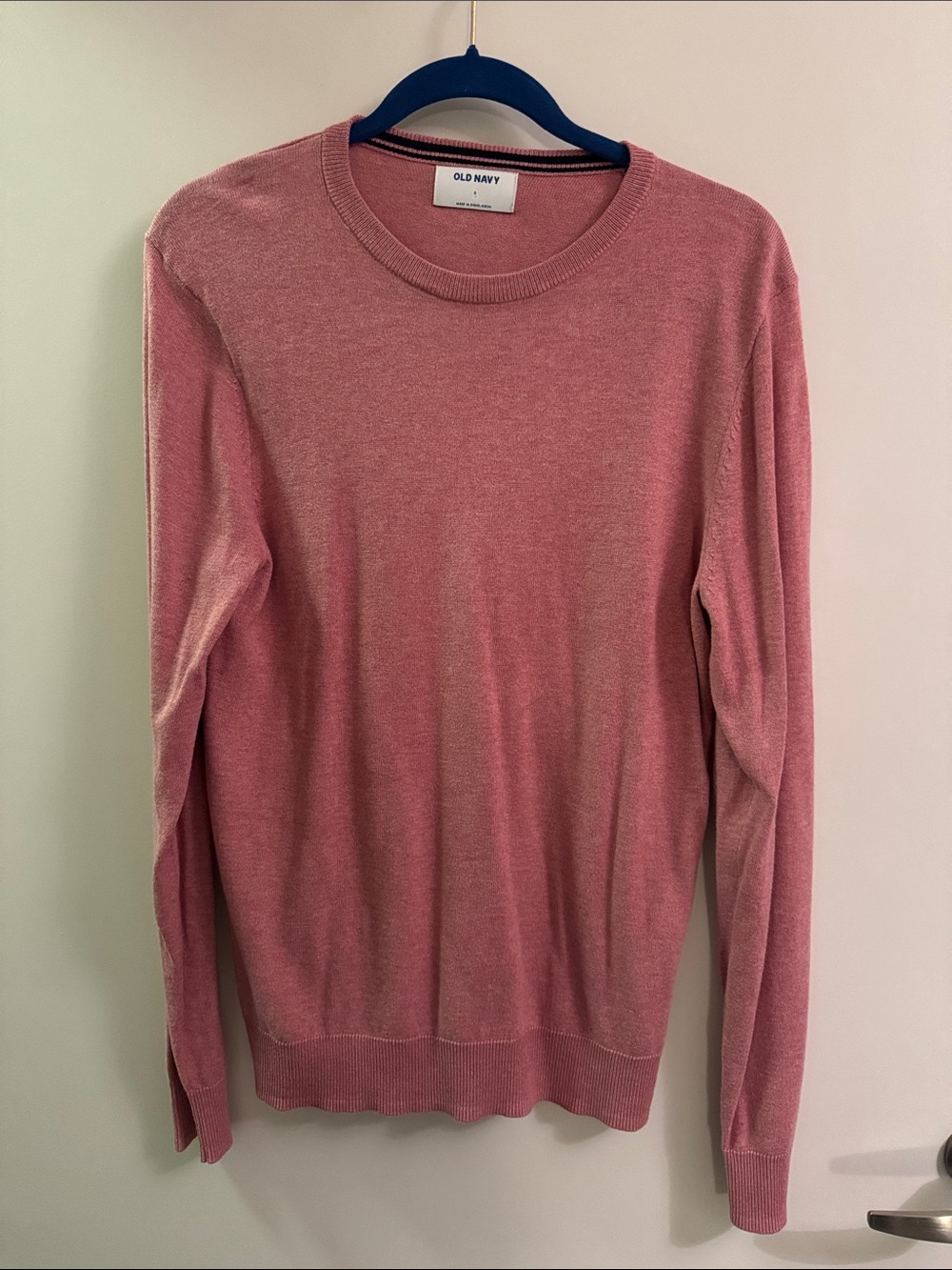 Old Navy Light Rose Crewneck Sweater
